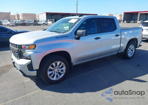 2021 Chevrolet Silverado 1500 2Wd Short Bed Custom z USA, uszkodzony, nr VIN 3GCPWBEK8MG241888